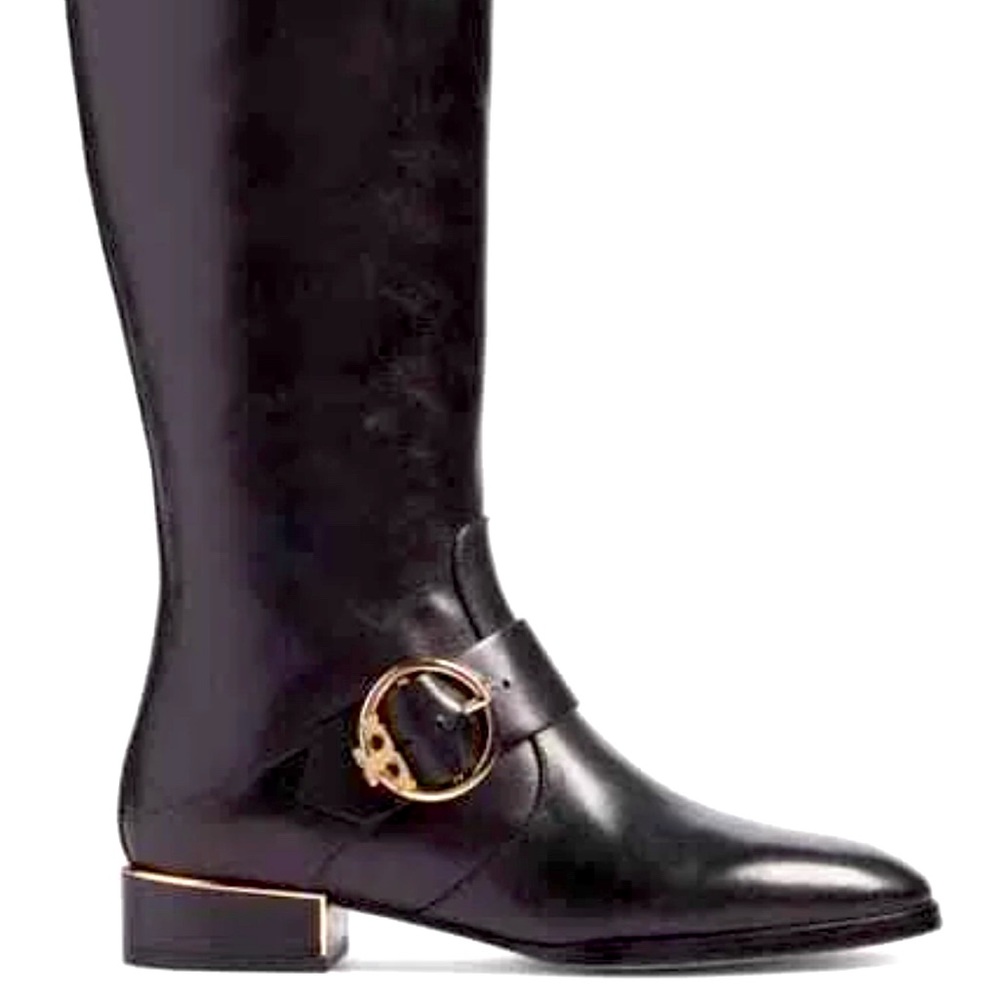 Tory Burch Women’s Tall Black Boots